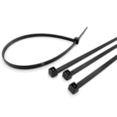 Abraçadeira Em Nylon 300mm X 7,6mm Preta 1500 Unidades