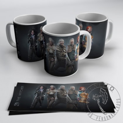 Caneca The Witcher fff