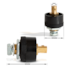 Conector Engate Rápido Macho/Fêmea Painel 9MM Diâmetro 30MM