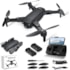 DRONE EACHINE E58 COM CÂMERA HD PRETO 2.4GHZ 1 BATERIA