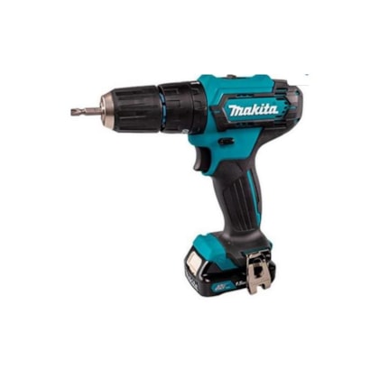 Furadeira martelete sem fio Makita HP333DWYX3 12V + acessórios 110V/220V