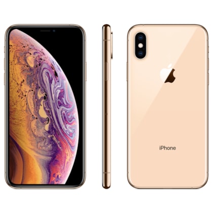 Iphone Xs 64gb 2gb Ram 5,8 Pol 12mp Ouro Apple