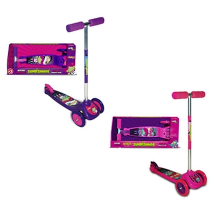 Patinete Feminino 3 Rodas Zumbizinhos Ca025  ROXO