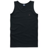 Regata Masculina Piquet Taquinho - Preto