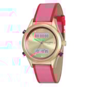 Relógio Mondaine Feminino Caixa de Metal Pulseira de Couro Relógio Mondaine Feminino Caixa de Metal Pulseira de Couro