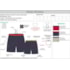 SHORTS SWIM TWO COLLORS - MARINHO - M