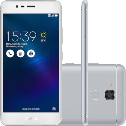 Smartphone Asus Zenfone 3 Max Dual 6 5.2" 16GB 13MP PRATA