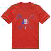 T SHIRT BIG TACO MC FRANCE - POPPY RED