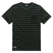 T SHIRT STRIPED CB MC - PRETO/PINE GROVE